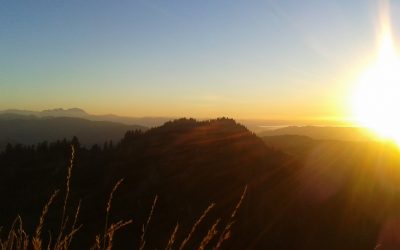 Montag: Wanderung in den Sonnenuntergang