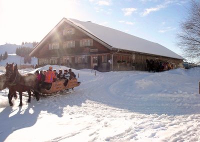 Alpe Moos Steinhauser Riefensberg Winter 1