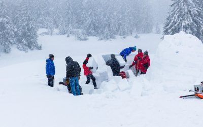 Iglu bauen