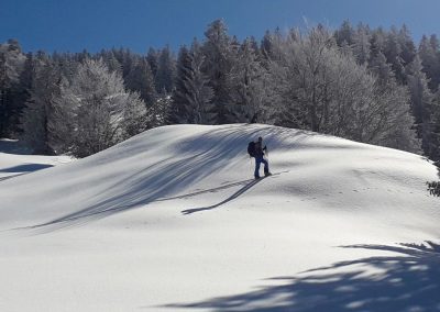 Skitouren Bregenzer Wald Lecknertal März 2019
