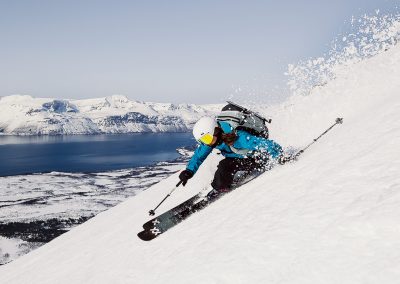 Traumskitouren im Fjordland Norwegens