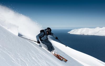 Skitouren auf der Insel Seiland in Norwegen